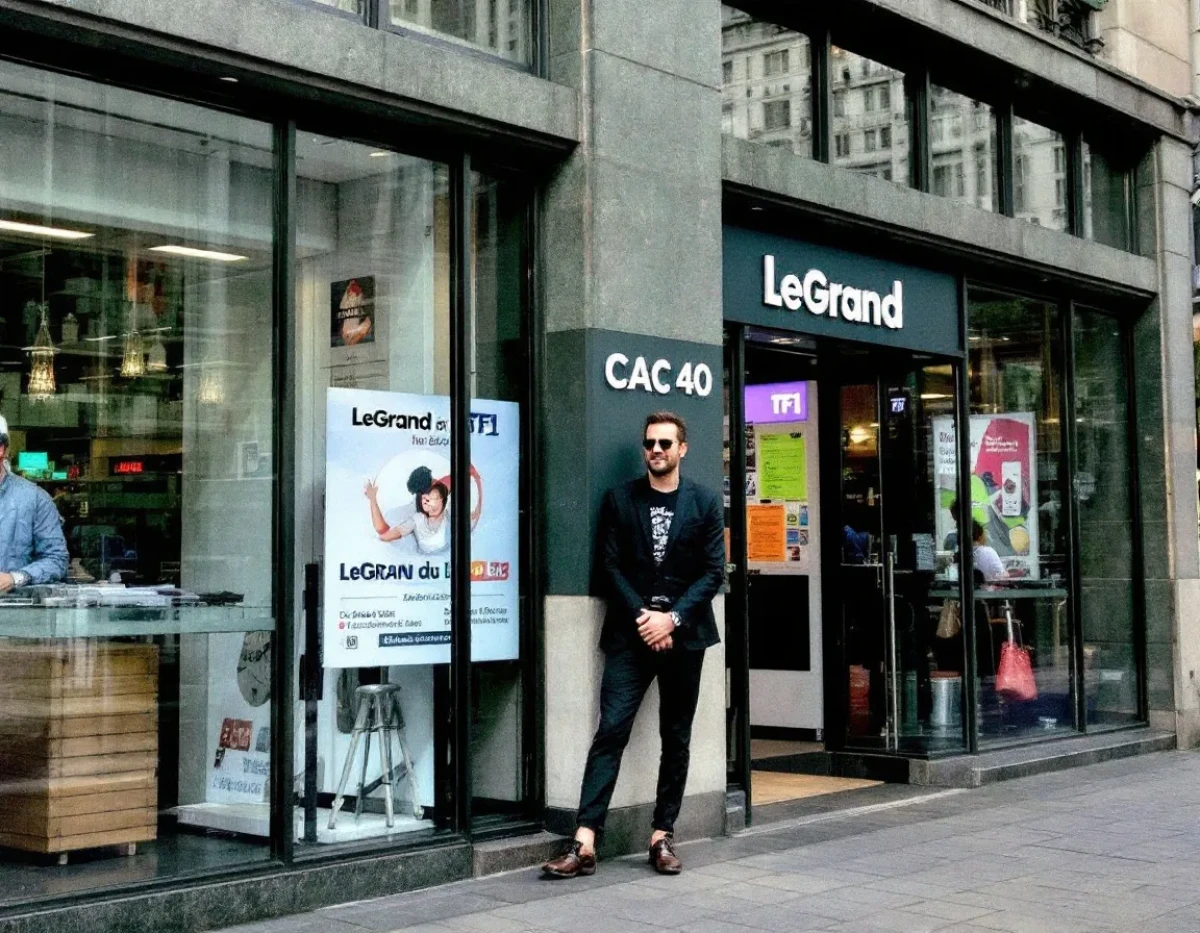 CAC 40 en hausse : Legrand et TF1 brillent, gros plan sur la marge opérationnelle