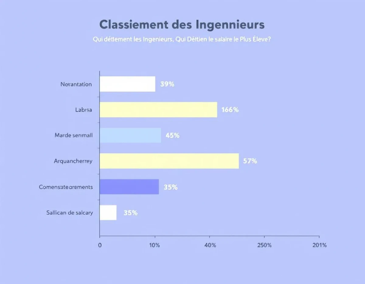 Classement des Ingénieurs: Qui Détient le Salaire le Plus Élevé?