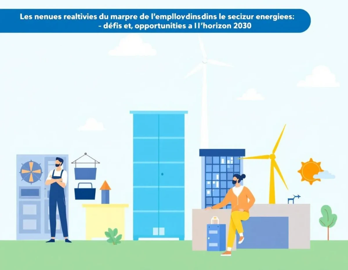 Les nouvelles réalités du marché de l'emploi dans le secteur énergétique : défis et opportunités à l'horizon 2030